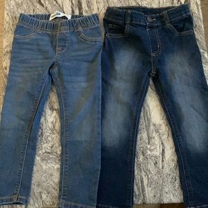 Cute jeans for toddlers, both price for one